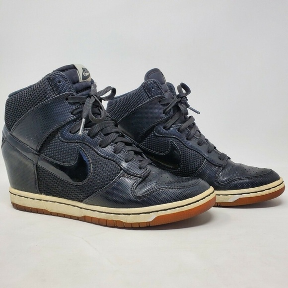 Nike Dunk Sky Hi Mesh Sneakers Women’s Size US 8.5 - Picture 1 of 11